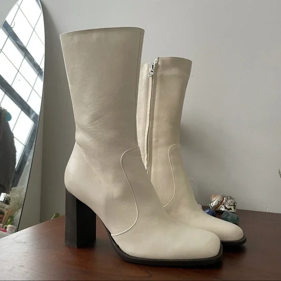 BROTHER VELLIES white boots 👢 - Picture 1 of 4